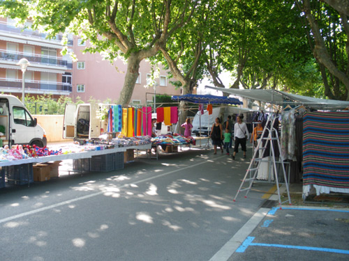 El mercat de Sant Antoni, aquest matí.