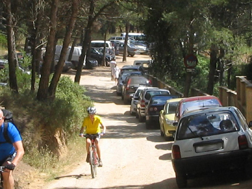 Un camí del PEIN Castell-Cap Roig, aquest passat diumenge.