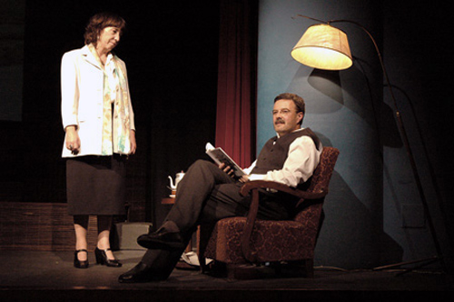 Una escena d''Els llavis closos'.