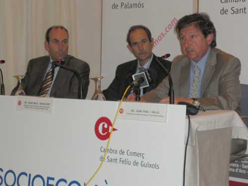 Presentació de l'estudi, aquest matí.