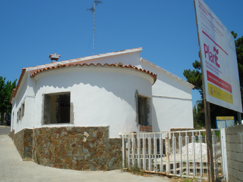 L'espai que s'està rehabilitant al barri de Pla d'es Pla.