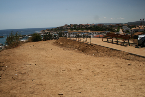 El nou mirador del Morro del Vedell.