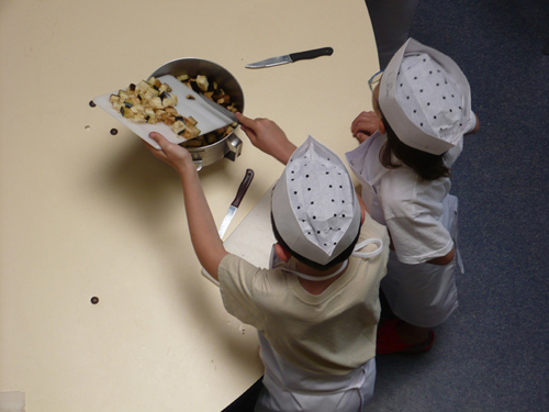 Activitat infantil a l'Aula Gastronòmica, en una imatge d'arxiu.