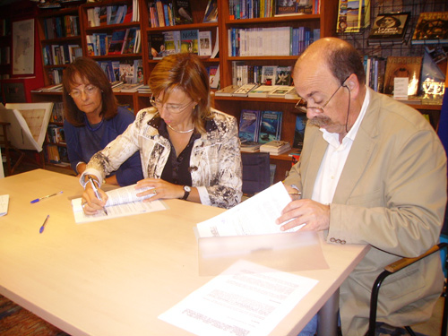 Teresa Ferrés, alcaldessa de Palamós, i Lluís Medir, alcalde de Palafrugell, en una imatge d'arxiu.