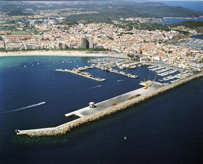 El port de Palamós.