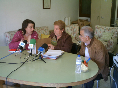 Membres de la junta de l'AAVV de Sant Joan, en una imatge d'arxiu.