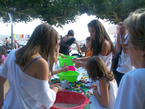 Un dels tallers que ha fet enguany el Campus Jove de Palamós.