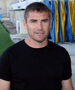 Jordi Condom, entrenador del Palamós Club de Futbol.