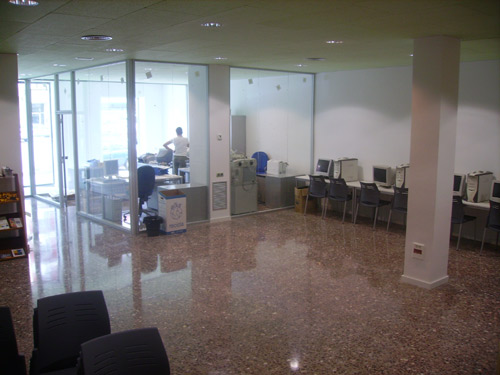 El Punt d'Informació Juvenil de Palamós.