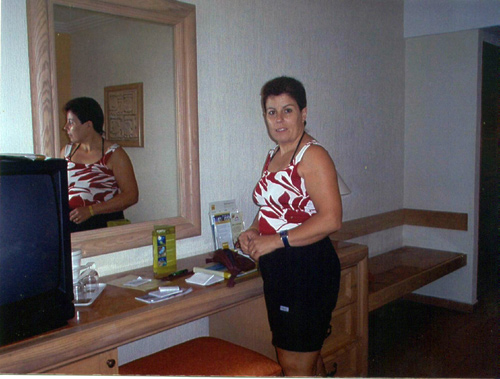 Clara Martínez, en la foto que la família va distribuir quan va desaparèixer.