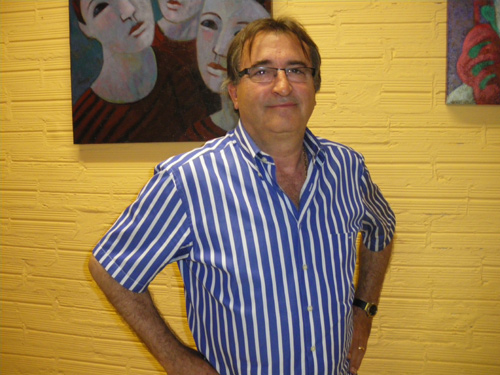 El president del Palamós CF, Emili Caballero.