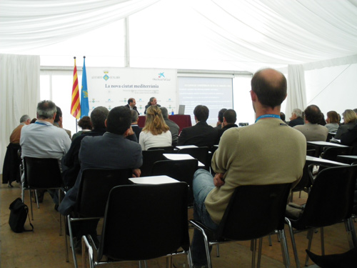 Un moment de la sessió d'aquest matí del fòrum.