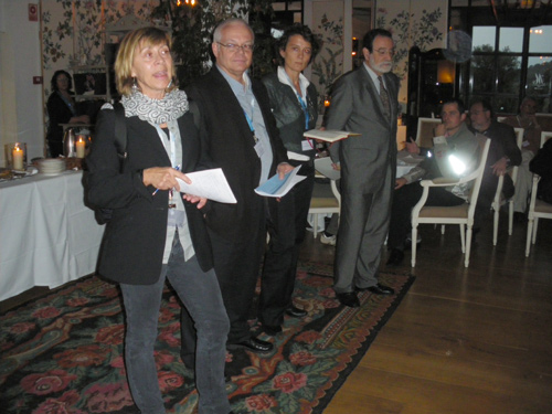 Un moment de la lectura de les conclusions del fòrum, ahir a la tarda.