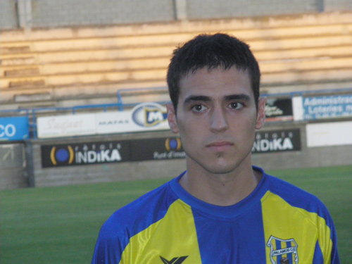 Joel Múrcia, autor del primer gol.