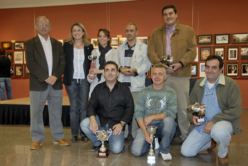 Fotografia de grup dels guanyadors del Concurs.