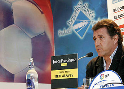 L'entrenador del Palamós CF, Quique Yagüe, en una imatge d'arxiu.