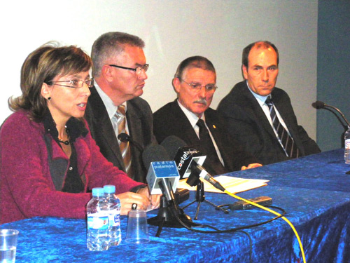 Presentació de la Christmas Race, avui.