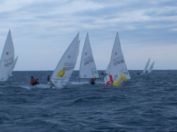 Imatge d'arxiu d'una regata de la Christmas Race.