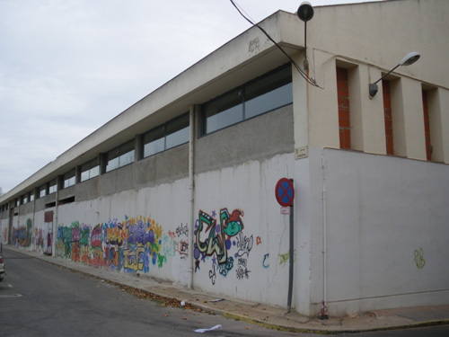 La nau dels cinquanta metres, avui.