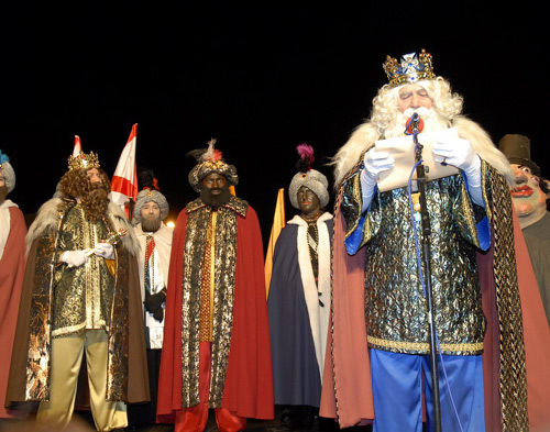 Imatge d'arxiu dels Reis d'Orient a Palamós.