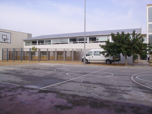 Mòdul d'educació infantil del col·legi La Salle.