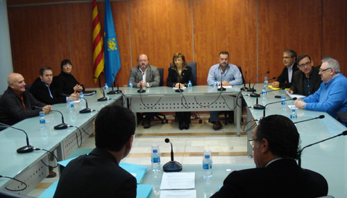 Reunió de l'assemblea de la Mancomunitat, en una imatge d'arxiu.