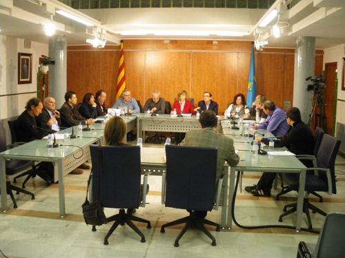 El Ple de dimarts, a la imatge, va aprovar la reelecció de Jordi Sistach com a Síndic de Greuges.