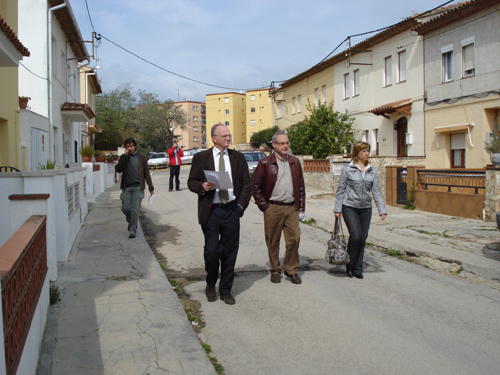 Un dels carrers que es reurbanitzaran en el marc de 'Palamós millora'.