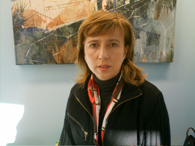 L'alcaldessa de Palamós, Teresa Ferrés.