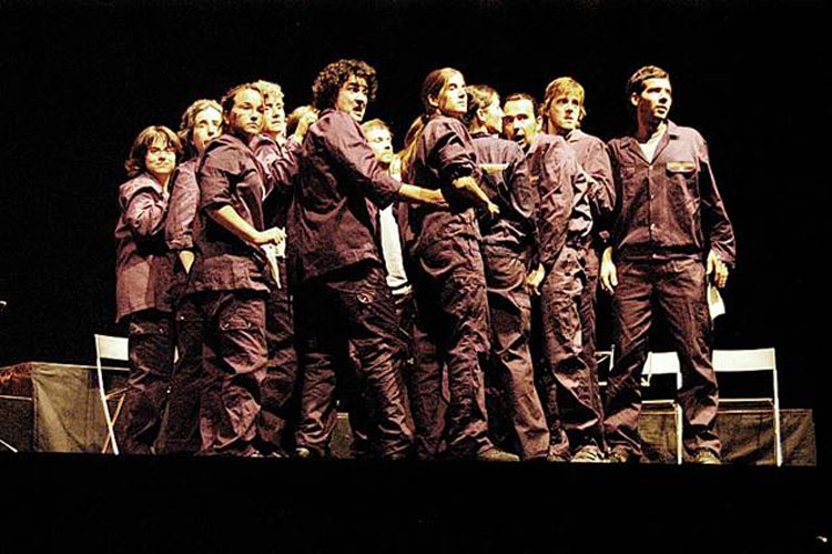 El grup Cor de Teatre.