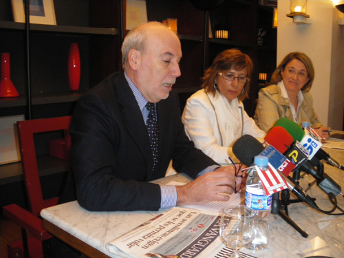 Màrius Carol en un acte fet aquesta setmana a Palamós.