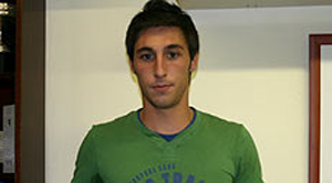 El jugador del Palamós CF, Pep Arau.