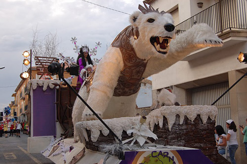 Una carrossa en el Carroussel Costa Brava 2009.