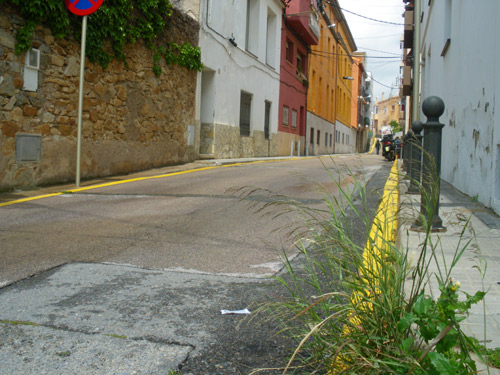 El carrer de Ramon y Cajal, un dels afectats pel projecte d'obres.