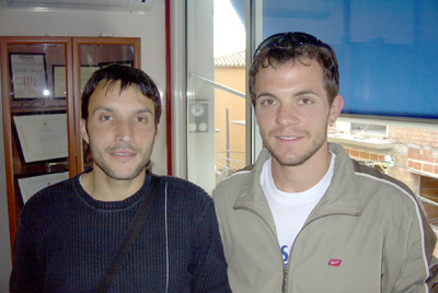 Josep Carballude i Jaume Quintana, en una imatge d'arxiu.