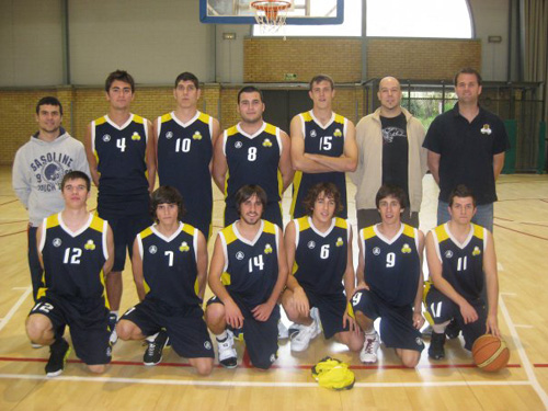 L'equip sots-21 del CE Palamós 2009-2010.