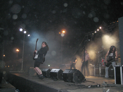 Un dels concerts de barraques d'aquesta passada Festa Major.