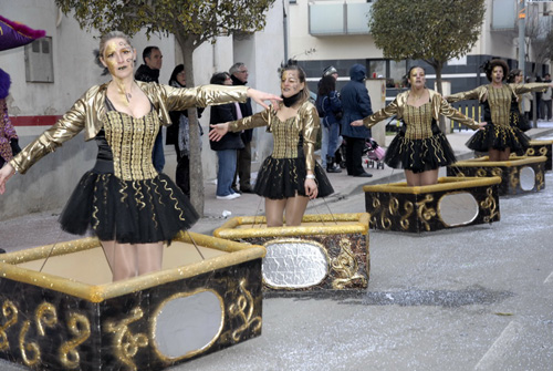 Un acte de l'última edició del Carnaval de Palamós.