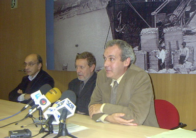 Oriol Nel·lo, en primer terme, en una imatge d'arxiu.