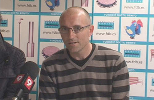 L'entrenador del Palamós CF, Ramon Monràs.