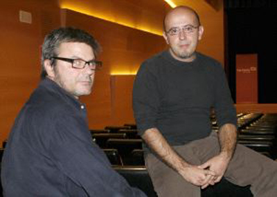 Josep Lluís Penadès, a la dreta.