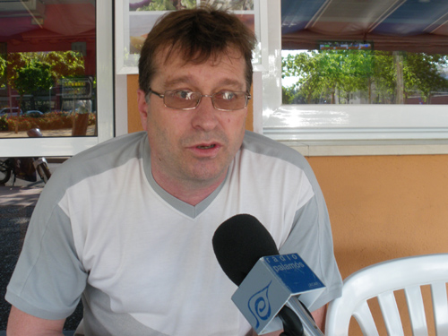 Juli Torrent, president del Palamós CF.