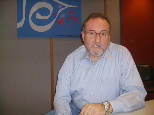 Josep Palet, regidor de l'Ajuntament de Palamós.