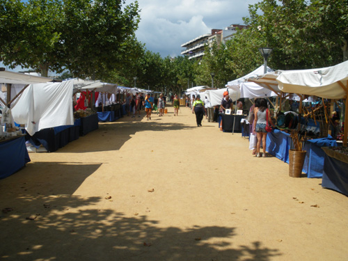 El Mercat del Mar, aquest migdia.