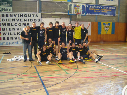 L'equip de l'Alupu Palamós en una imatge de la temporada passada.