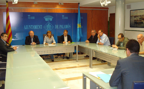 L'Assemblea de la Mancomunitat, aquest migdia.