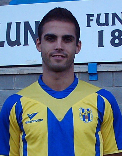 El jugador del Palamós CF, José Andrés Borges.