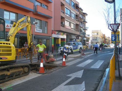 Lluís Micaló, jugador del Palamós CF.