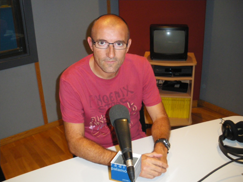 L'entrenador del Palamós CF, Ramon Monràs.