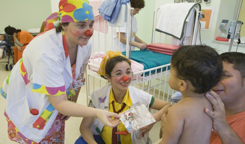 Imatge d'arxiu de XaropClown en acció.